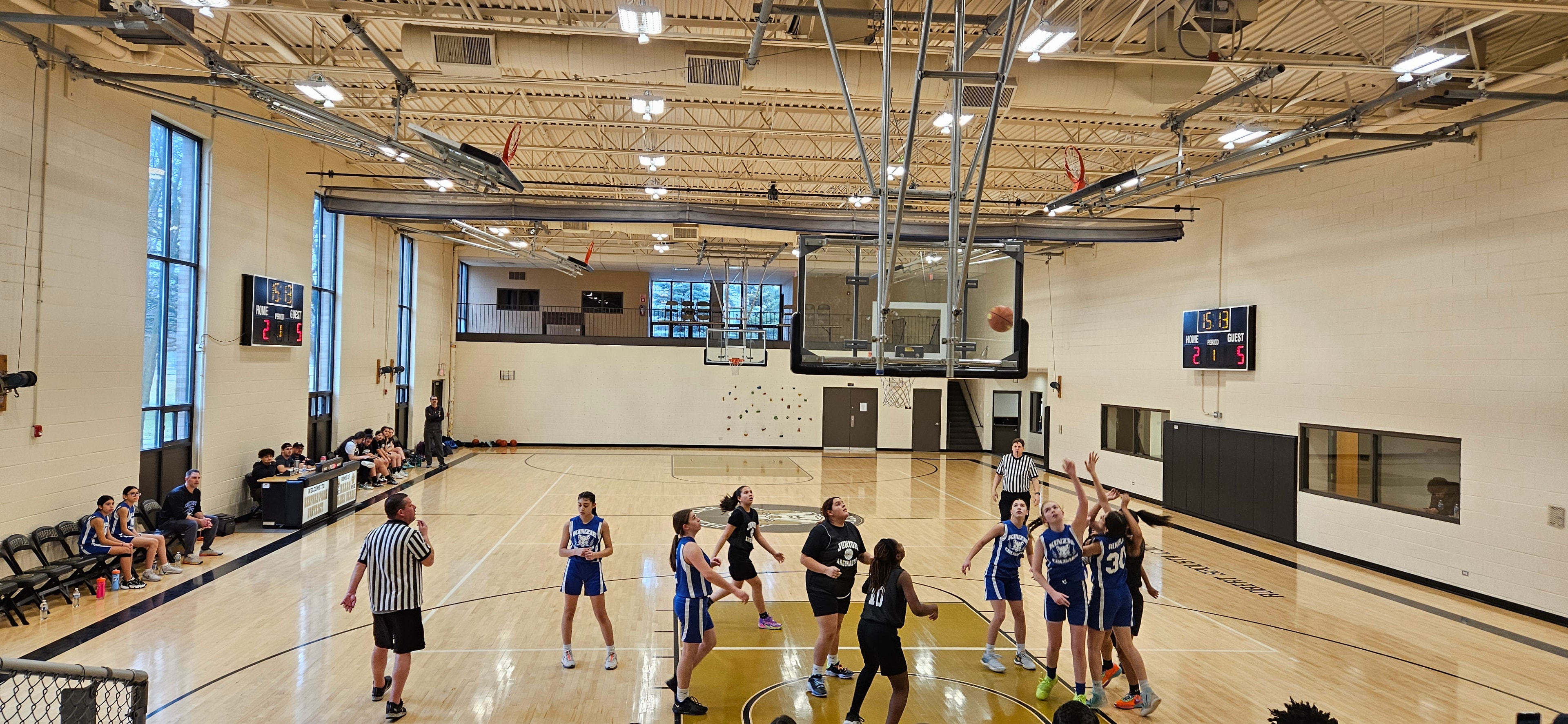 2024 game action — players competing on the full court