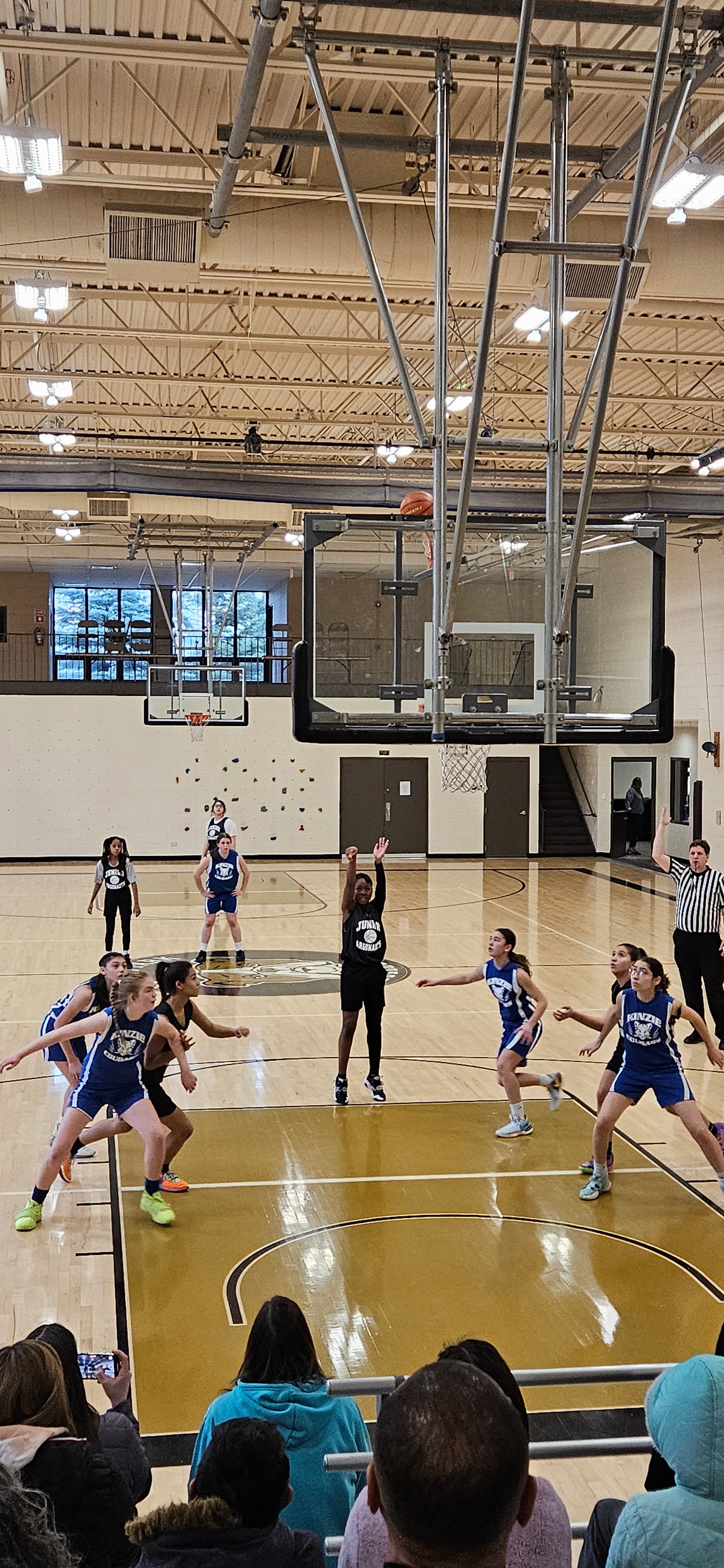 2024 game action — free throw attempt during game