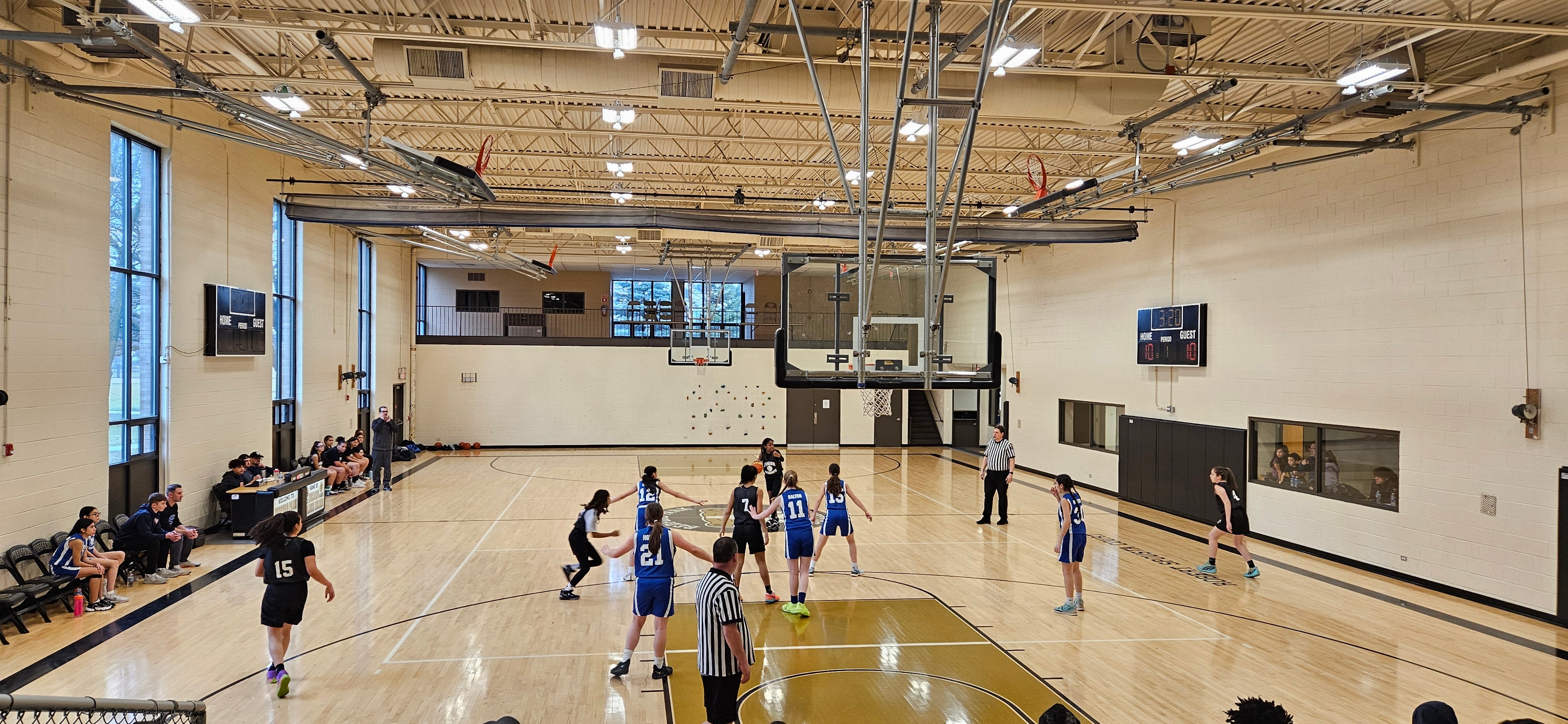 2024 game action — full court view with players in motion