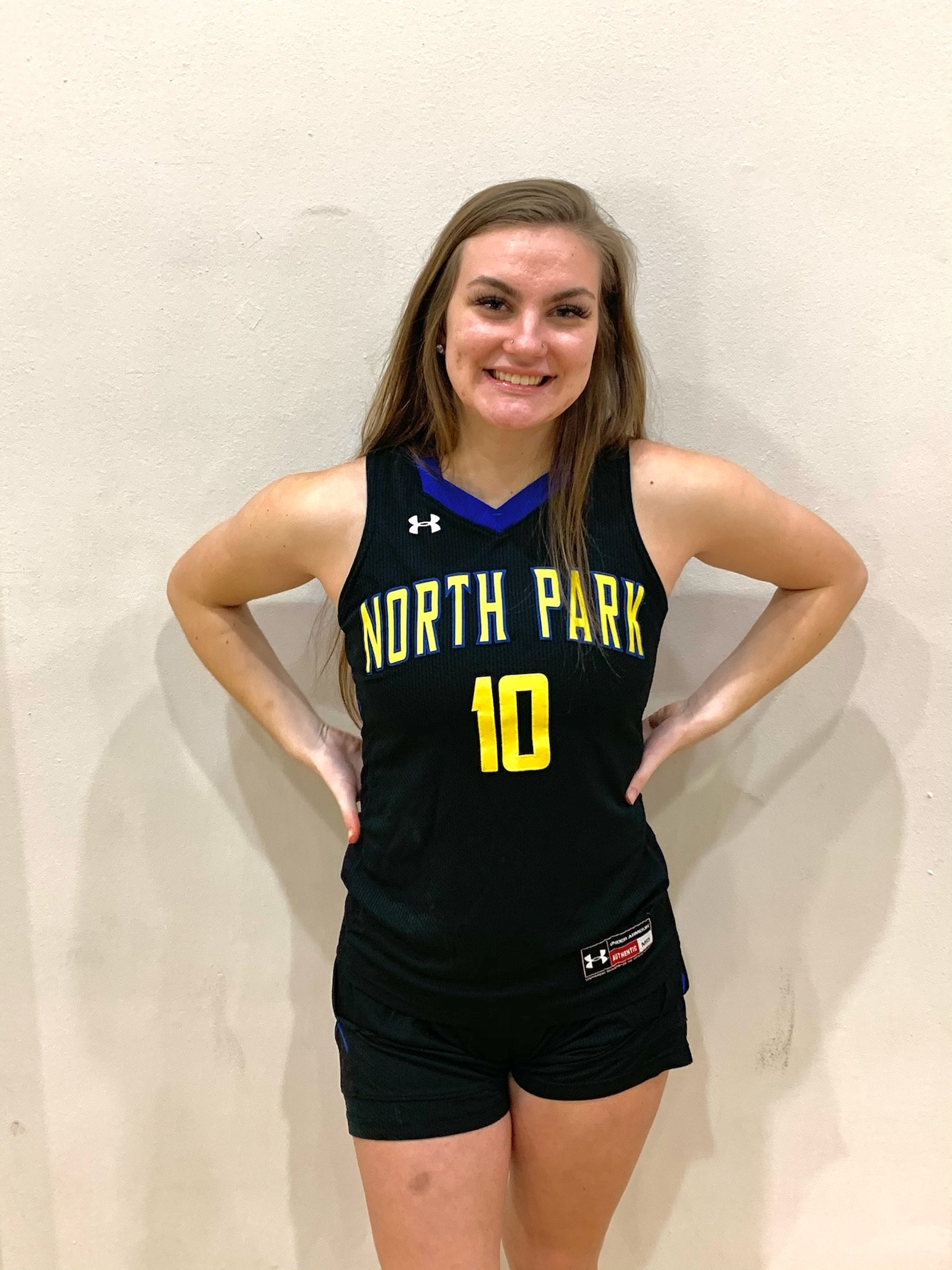 Junior Argonauts alumna Hales in North Park uniform